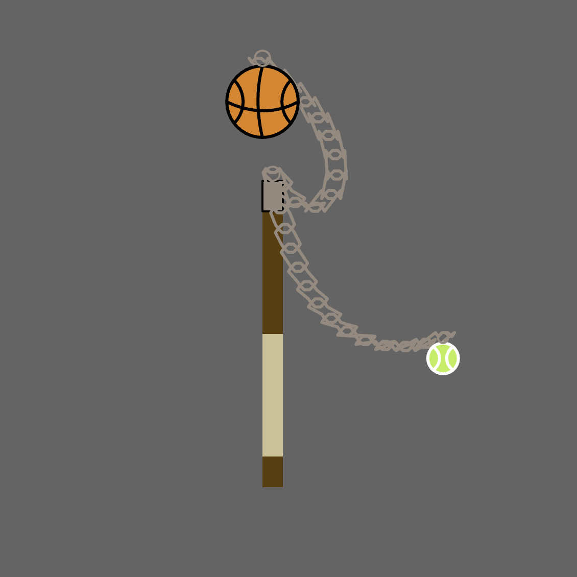 screenshot from the p5.js sketch Basketball Frail