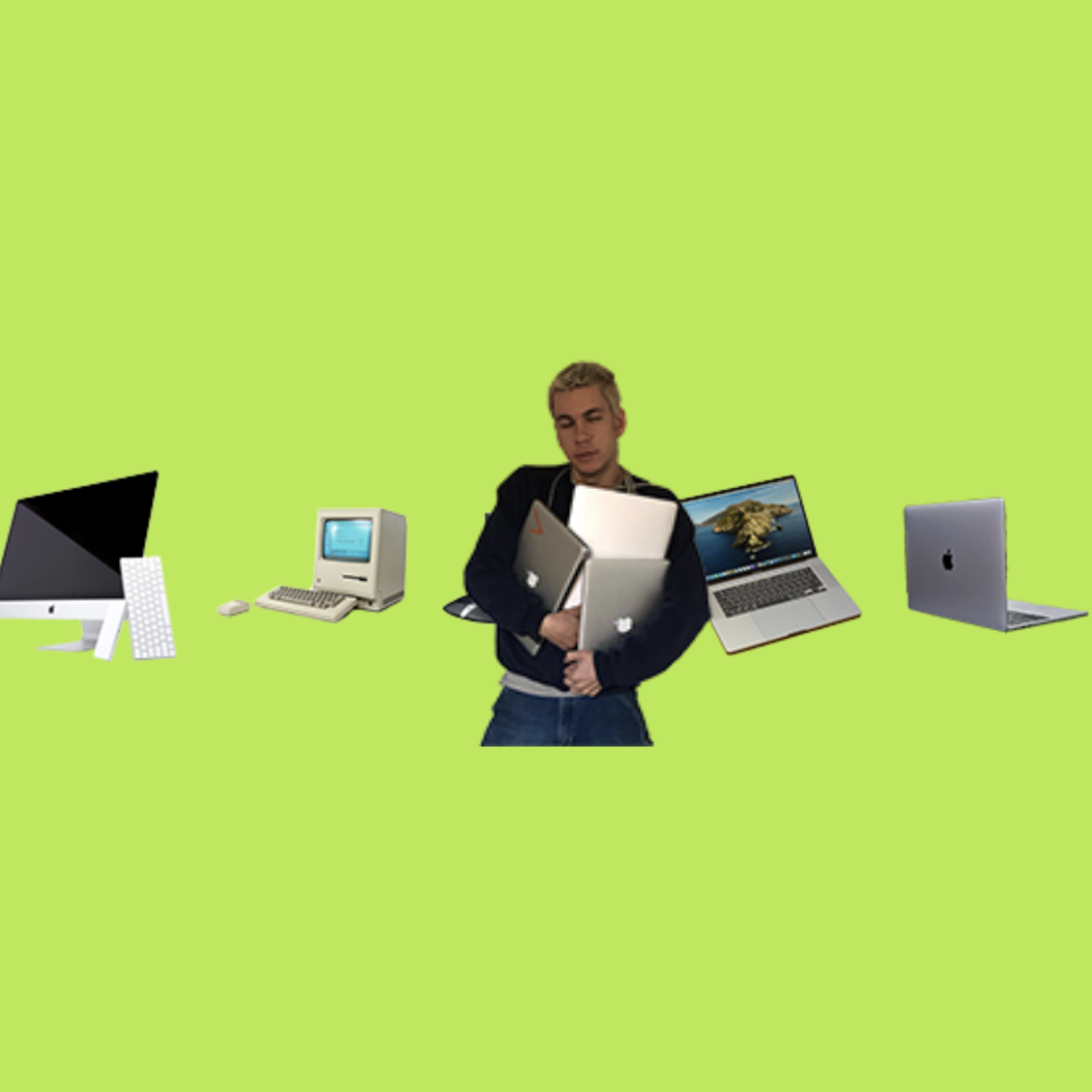 screenshot from the p5.js Jack and His 7 Computers